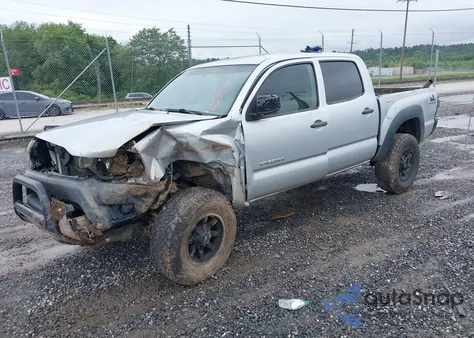 2012 Toyota Tacoma Base V6 из США, поврежденный, VIN 3TMLU4EN6CM084520
